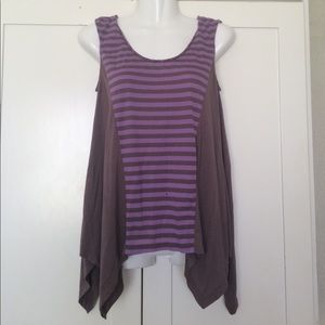 🥰🥰{Anthro} One. September Asymmetrical Tank Top